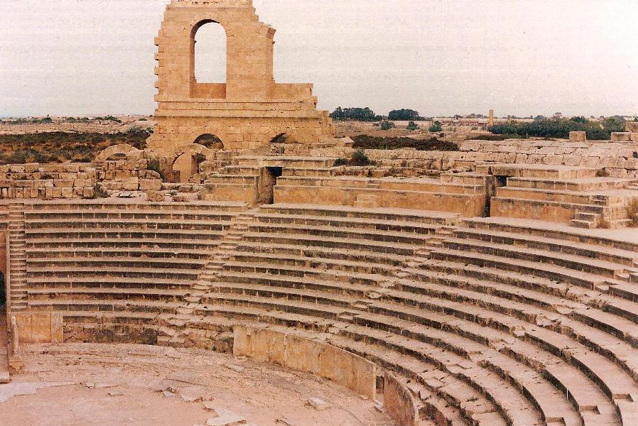 Anfiteatro di Sabratha - Amphitheater in Sabratha
